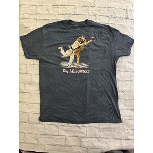 The Big Lebowski Bowling Graphic Tee XL Coen Brothers Movie Shirt